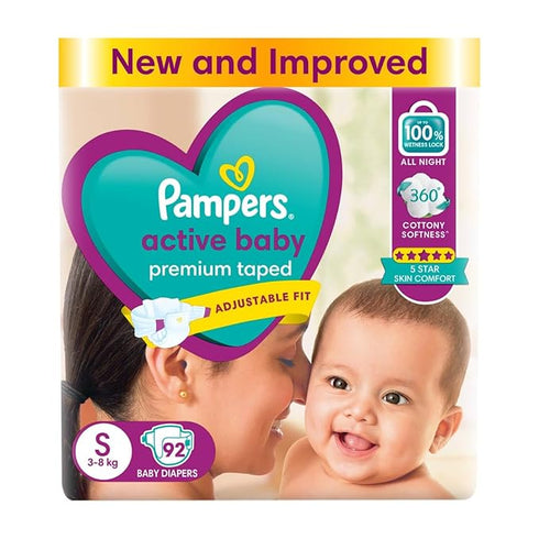 Pampers Active Baby Taped Diapers