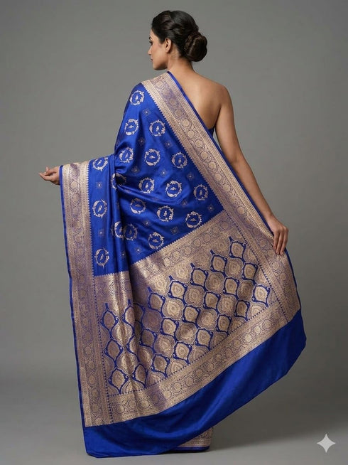 Vasthrlay Banarasi All Butti Weaving