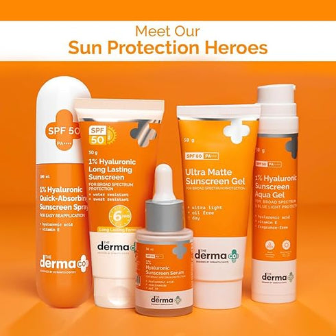 The Derma Co. 1% Hyaluronic Quick-Absorbing Sunscreen Spray