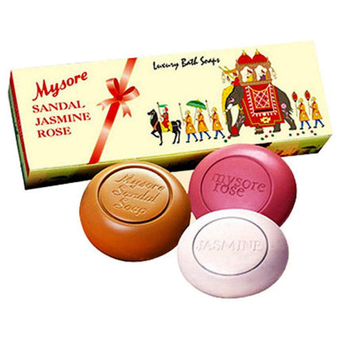 Mysore Sandal Bathing Soap Sandal | Jasmine | Rose