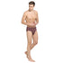 Dixcy Scott Men's Cotton Printed Regulart Fit Solid Brief