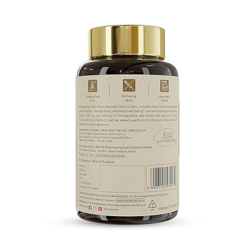 Neuherbs Ashwagandha 1000 Plus