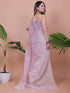 Vasthrlay Lavender Unstitched Saree