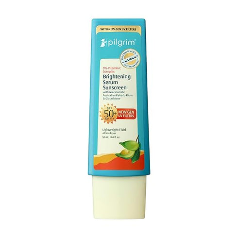 Pilgrim 5% Vitamin C Brightening Serum Sunscreen SPF 50+ PA++++