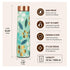 Copper Water Bottle Arctic Blue 1000 ml