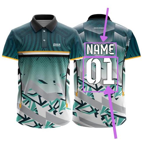 Dika Sports Custom Add Name And Number Jersey For Men Cricket T-Shirt