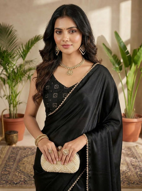 Vasthrlay Wine Saree