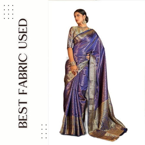 Vasthrlay Kanjivaram Included Traditional Occasions Saree
