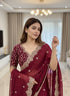 Vasthrlay Georgette Embroidered Az Ys Antya Ethnic Wear