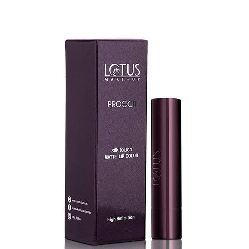 Lotus Proedit Silk Touch Matte Lip Color Cherry Berry
