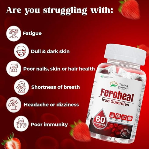 Healing Pharma Feroheal Iron Gummies