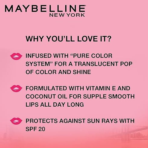 Maybelline Baby Lips Lip Balm Pink and Red