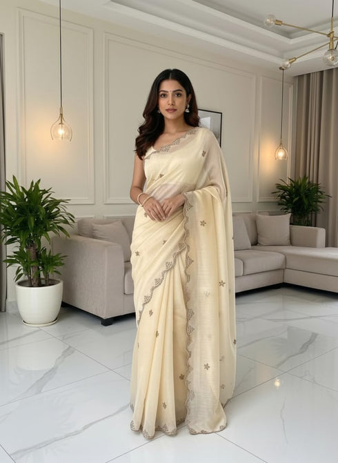 Vasthrlay Organza Traditional Sari Az Ys Dolby Pista Ss Saree