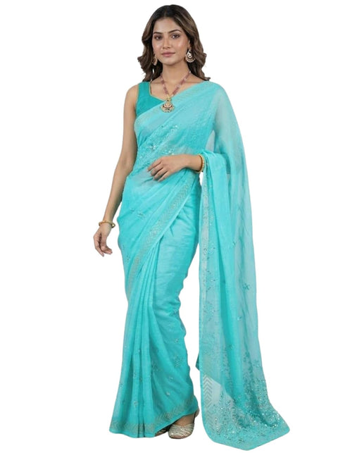Vasthrlay Embroidered Swarovski Ethnic Wear