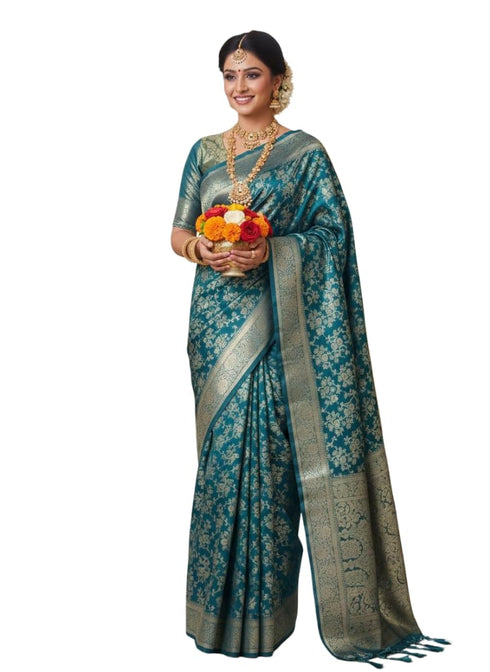 Vasthrlay Banarasi Traditional Unstitched Traditional