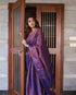 Vasthrlay Kanjivaram Traditional Unstitched Saree