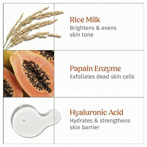 Vilvah Milk Powder Face Wash For Deep Cleansing With Rice Milk