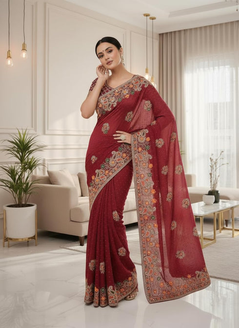 Vasthrlay Lightweightsaree Traditional Piece Az Ys Aarini Ethnic Wear