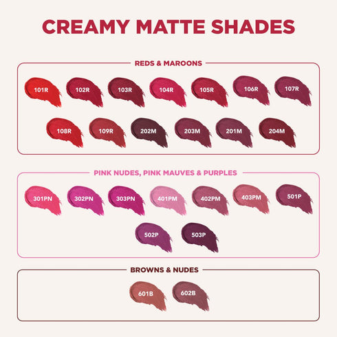Blue Heaven Get Matte Lipstick, Long Lasting Light Weight Lipsticks for Women