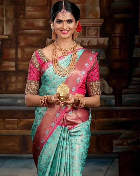 Vasthrlay Kanjivaram Festive Saree