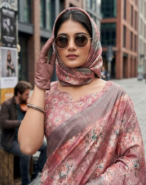Vasthrlay Orange Traditional Az Ys Pushpa Ethnic Wear