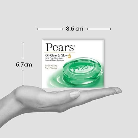 Pears Oil Clear & Glow Soap Bar