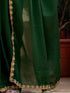 Vasthrlay Sequins Embroidery Black Saree