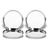 Stainless Steel Dinner Plate Set of 4 Plates (27 Cm)