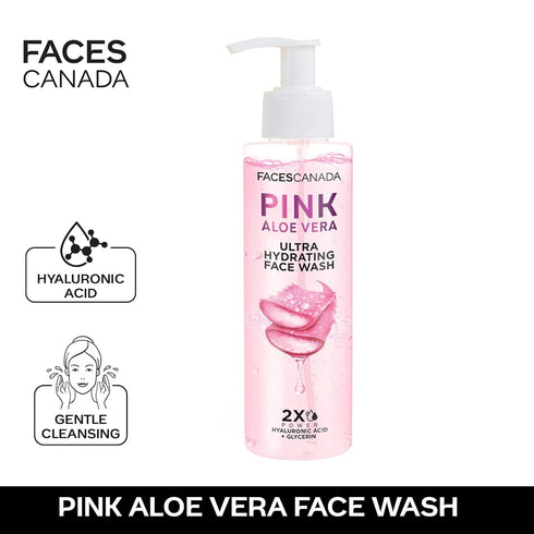 Faces Canada Pink Aloe Vera Pore Tightening Toner