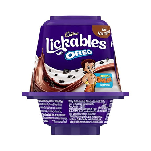 Cadbury Dairy Milk Lickables Shaped Chocolates with Oreo Chunks -20g