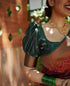 Vasthrlay Maroon Kanjivaram Saree