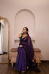 Vasthrlay Silver Unstitched Saree