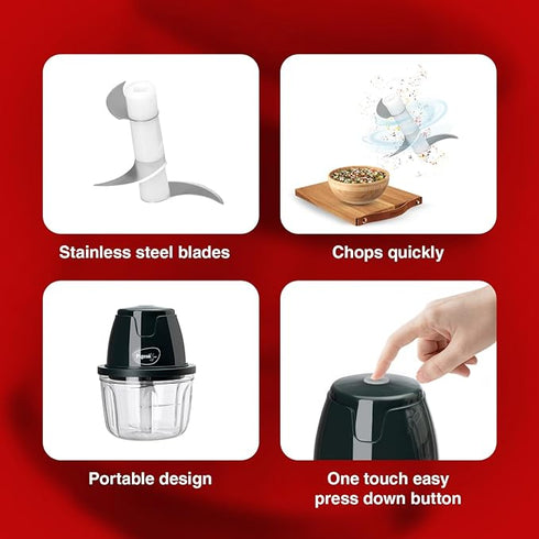 Pigeon Zoom Electric Chopper 350 ml,