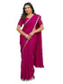 Vasthrlay Shimmer Georgette Yellow Saree