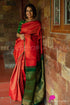 Vasthrlay Orange Kanjivaram Saree