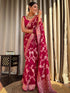 Vasthrlay Organza Designer Unstitched Saree