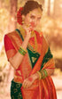Vasthrlay Green Kanjivaram Saree