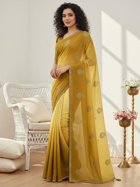 Vasthrlay Chiffon Traditional Ethinic Az Ys Vanshika Ethnic Wear