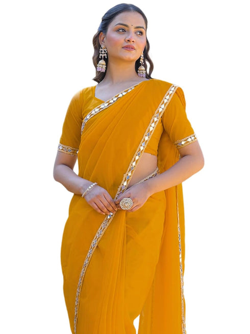 Vasthrlay Mirror Coffee Saree