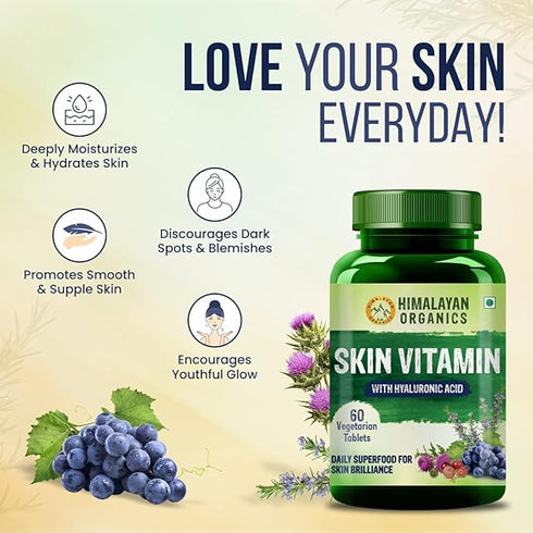 Himalayan Organics Skin Vitamin Tablets