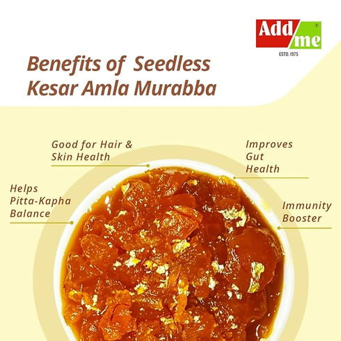 Add Me Seed Less Kesar Amla Murabba