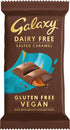 Galaxy Dairy Free Salted Caramel Milk Chocolate Bar