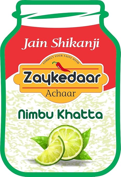 Jain Shikanji Zaykedaar Nimbu Khatta Achar