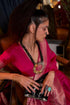 Vasthrlay Women's Georgette Unstitched Blouse Saree