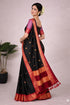 Vasthrlay Traditional Matching Unstitched Orangeblack