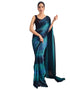 Vasthrlay Womens Georgette Unstitched Brown Saree