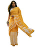 Vasthrlay Printed Off White Off White Saree