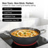 Prestige Durastone Hard Anodised 6 Layer Non-Stick Kadai with Glass Lid