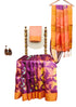 Vasthrlay Saree Extraordinary Kalamkari Floral Print