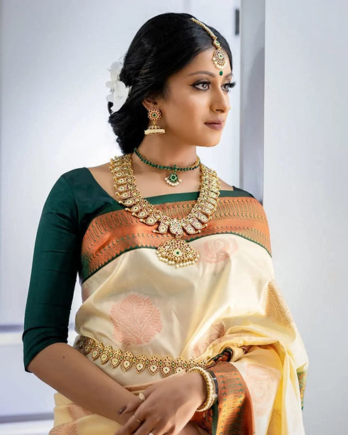 Vasthrlay Kanjivaram Woven Blouse Ethnic Wear